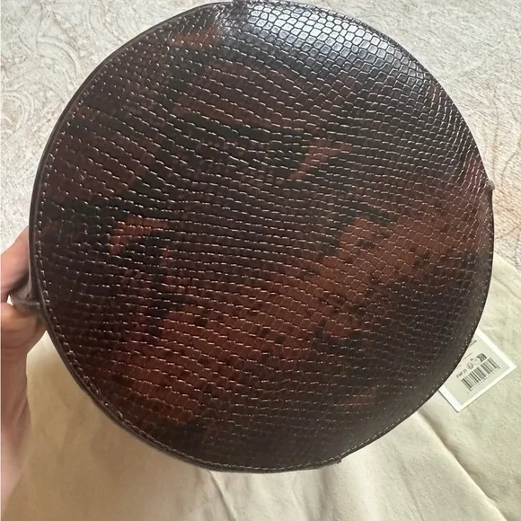 Romie Brown Python Bag - Picture 4 of 6